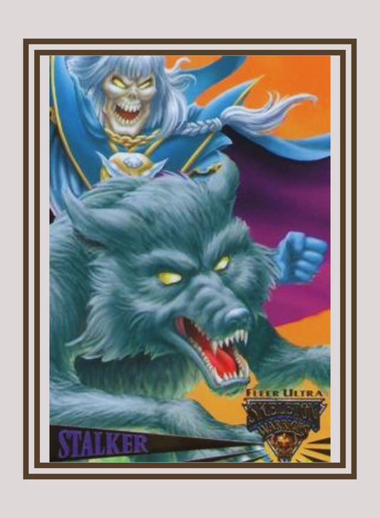 1x Stalker - Base (#012 - 1995 Fleer Ultra Skeleton Warriors)