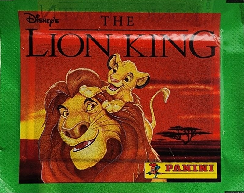 1x 1994 Panini Disney The Lion King - Sticker Pack (SEALED)