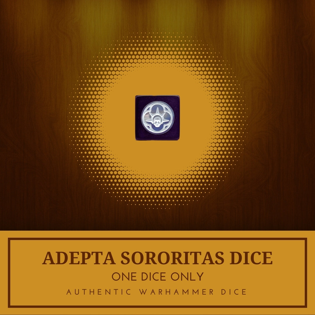 1x Adepta Sororitas Dice - Warhammer 40K