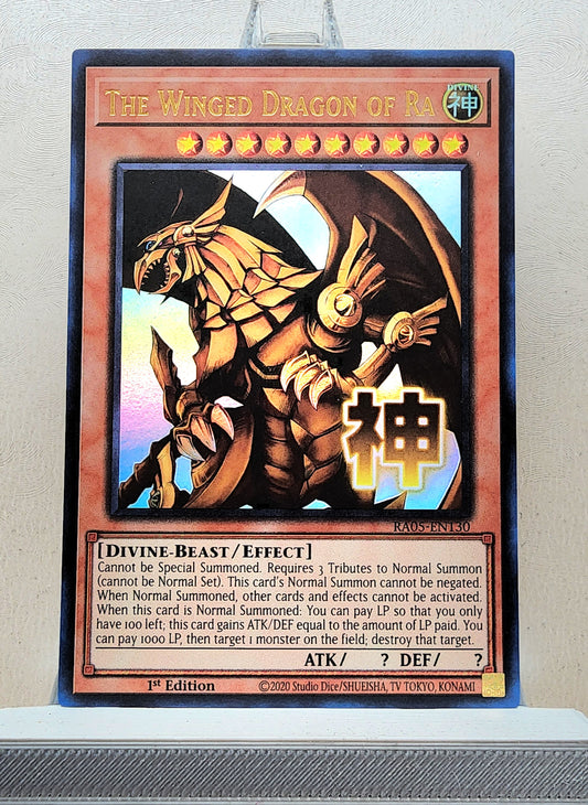 Yugioh! 1x The Winged Dragon of Ra Stamp Artwork (RA05 - Ultra Rare) 1st Edition