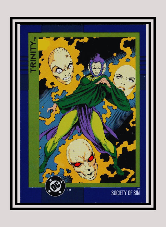 DC! 1x Trinity - Base (#130 - 1993 Skybox DC Cosmic Teams)