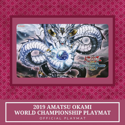 Yugioh! 1x 2019 Amatsu Okami World Championship (Official Playmat)