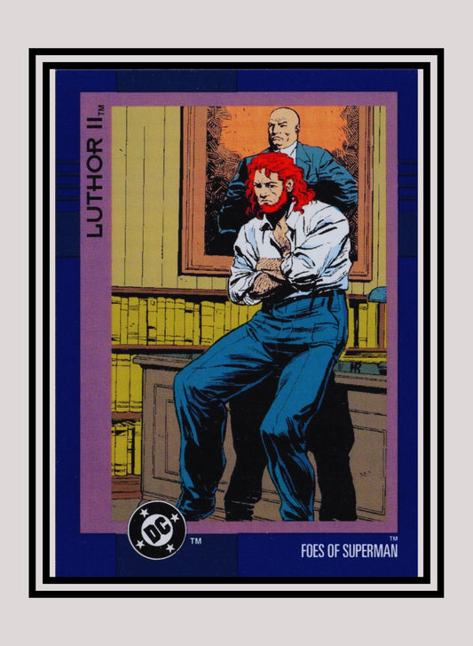 DC! 1x Luthor II - Base (#131 - 1993 Skybox DC Cosmic Teams)