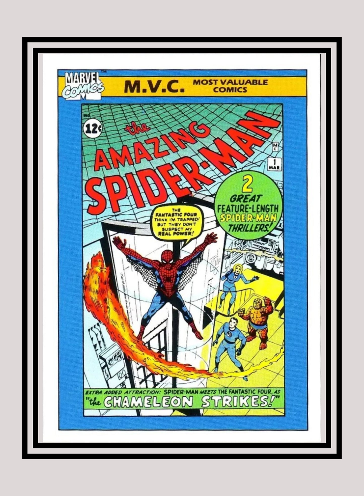 Marvel! 1x Amazing Spider-Man #1 - Base (#131 - 1990 Impel Marvel Universe Series I)