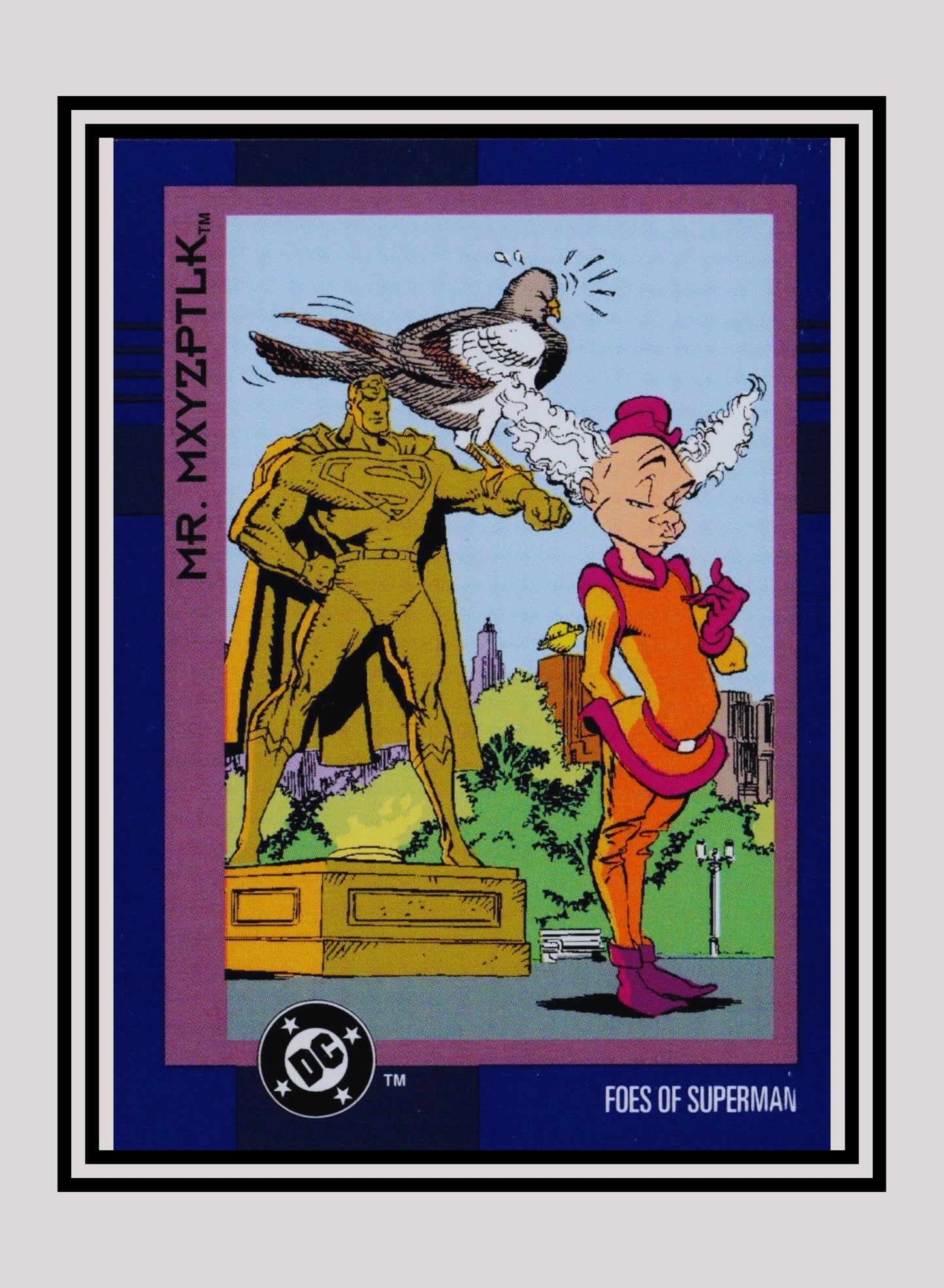 DC! 1x Mr. Mxyzptlk - Base (#132 - 1993 Skybox DC Cosmic Teams)