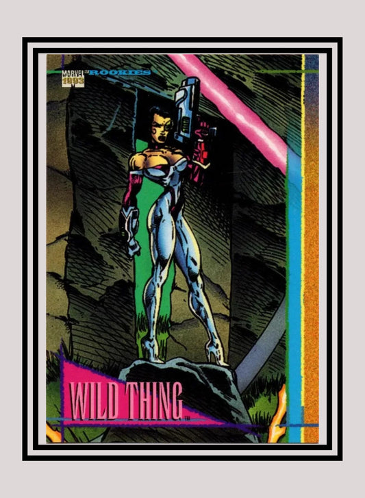 Marvel! 1x Wild Thing - Base (#132 - 1993 Skybox Marvel Universe Series 4)