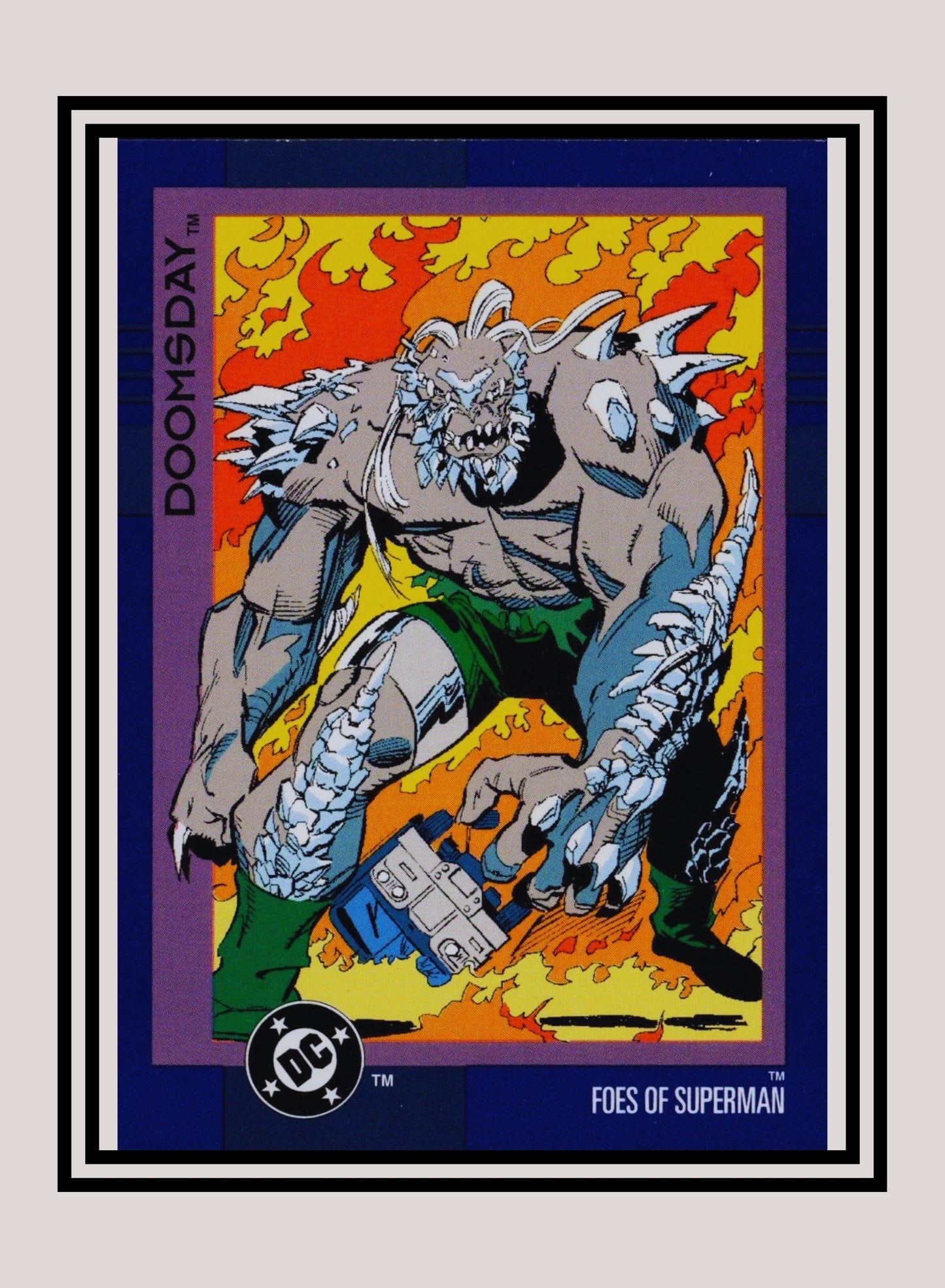 DC! 1x Doomsday - Base (#134 - 1993 Skybox DC Cosmic Teams)