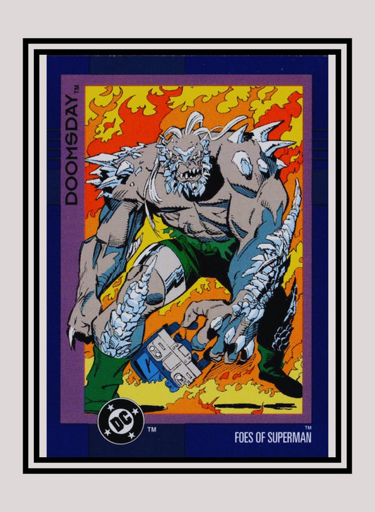 DC! 1x Doomsday - Base (#134 - 1993 Skybox DC Cosmic Teams)