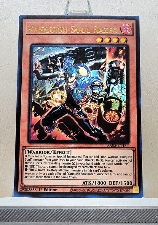Yugioh! 1x Vanquish Soul Razen (RA05 - Ultra Rare) 1st Edition