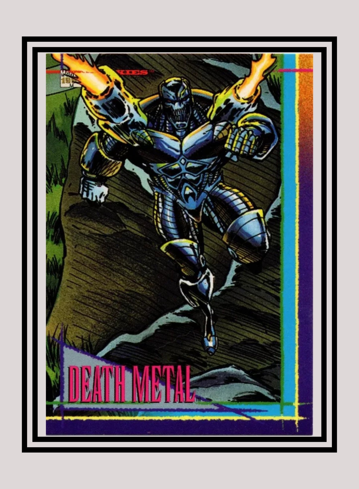 Marvel! 1x Death Metal - Base (#135 - 1993 Skybox Marvel Universe Series 4)