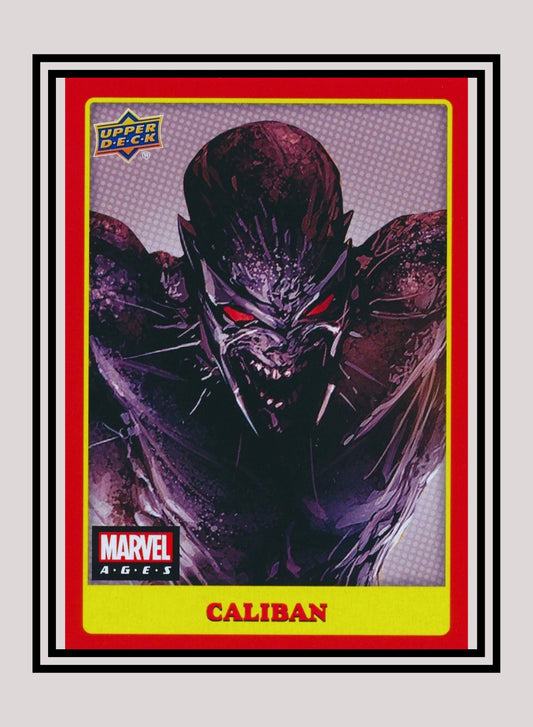 Marvel! 1x Caliban - Photo Variants (#135 - 2020 Upper Deck Marvel Ages)