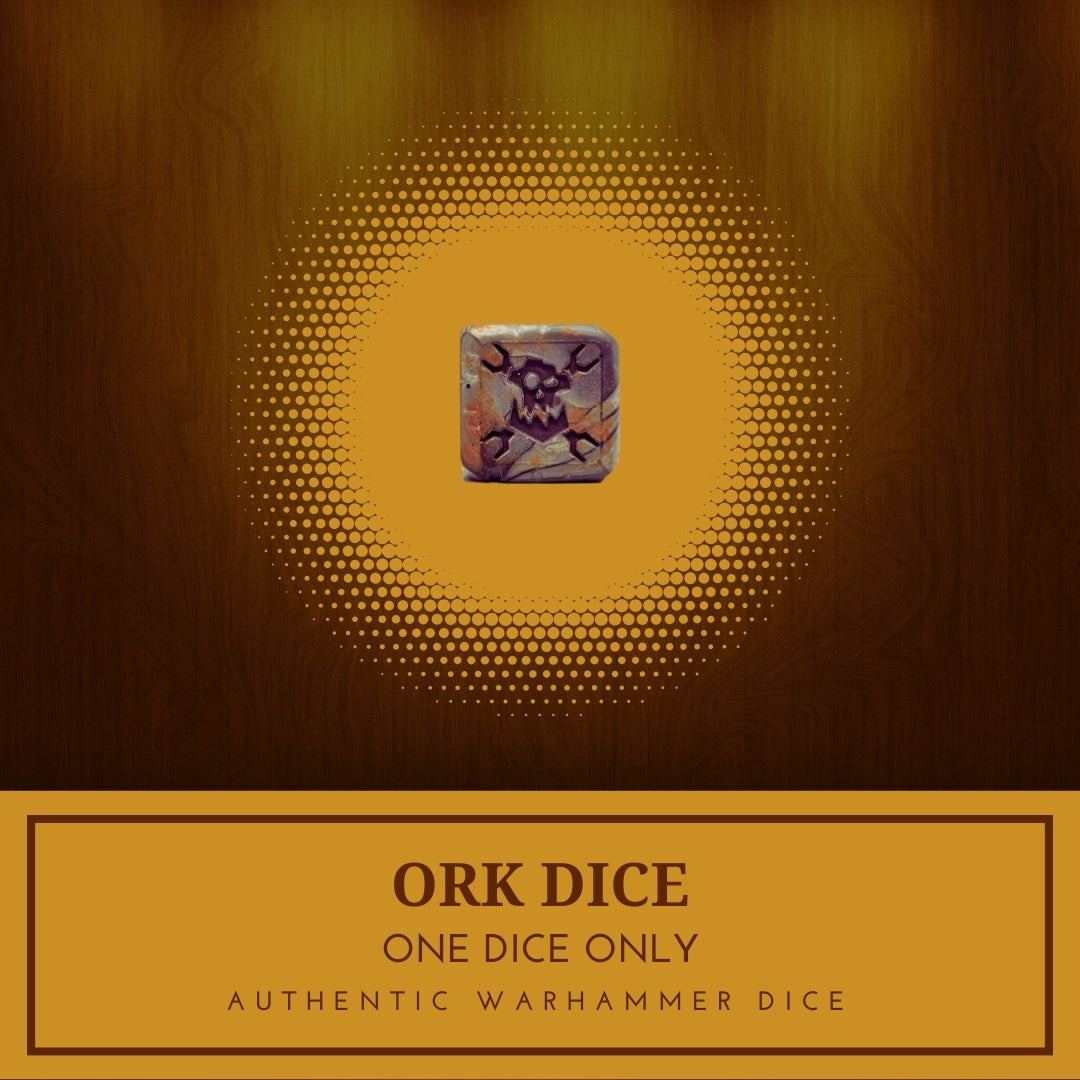 1x Ork Dice - Warhammer 40K