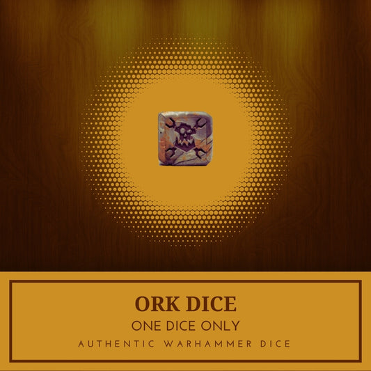 1x Ork Dice - Warhammer 40K