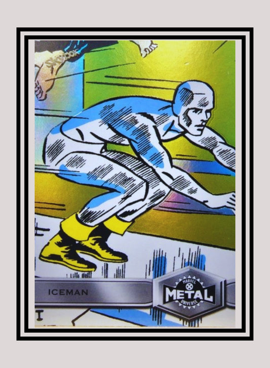 Marvel! 1x Iceman - Base High Series (#136 - 2021 Upper Deck X-Men Metal Universe)