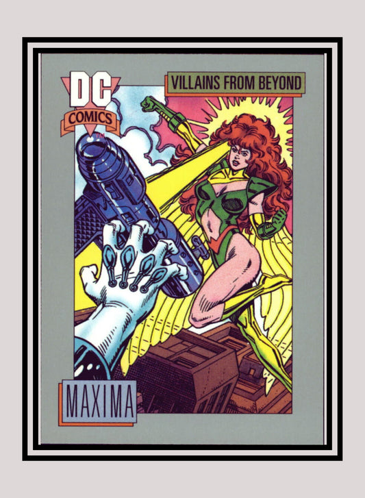 DC! 1x Maxima - Base (#136 - 1991 Impel DC Cosmic Cards)