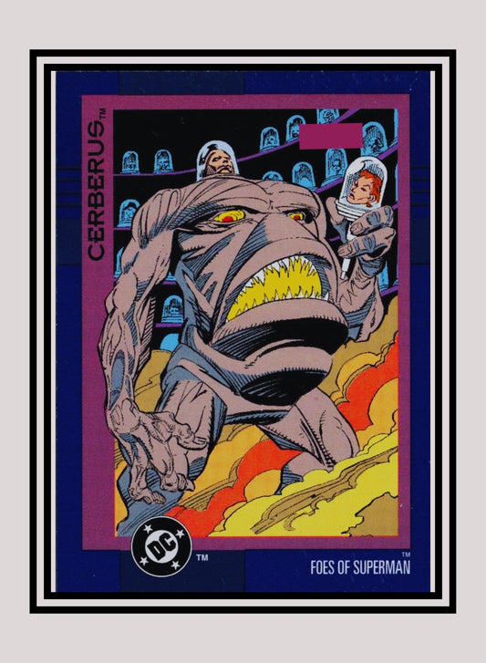 DC! 1x Cerberus - Base (#136 - 1993 Skybox DC Cosmic Teams)
