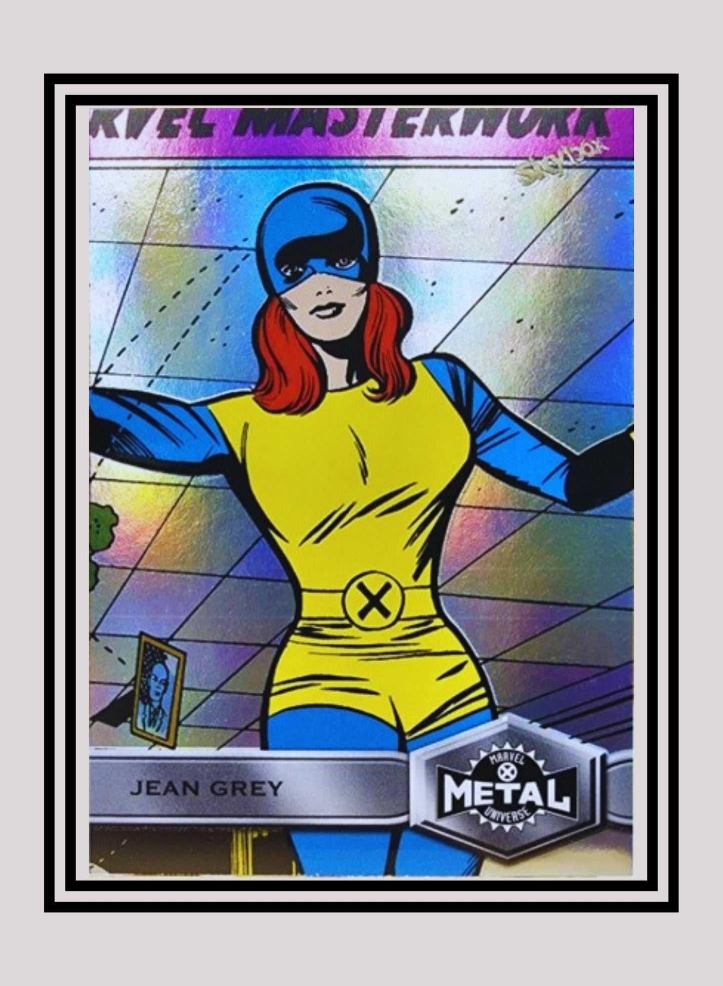 Marvel! 1x Jean Grey - Base High Series (#137 - 2021 Upper Deck X-Men Metal Universe)