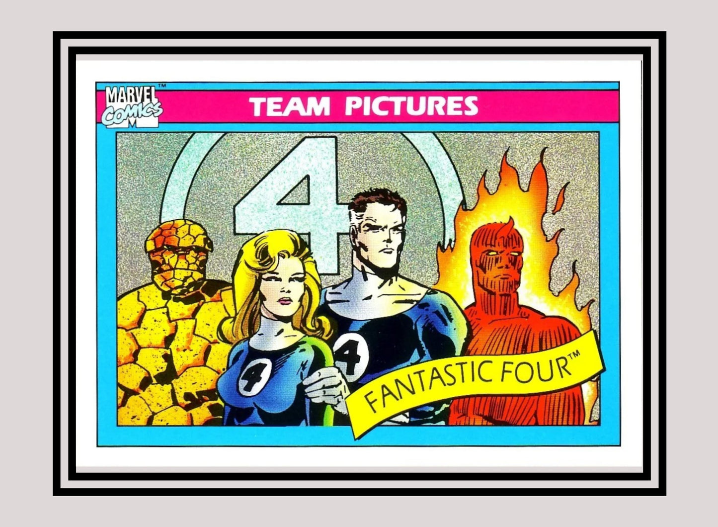 Marvel! 1x Fantastic Four - Base (#137 - 1990 Impel Marvel Universe Series I)