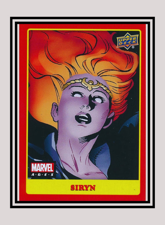 Marvel! 1x Siryn - Photo Variants (#137 - 2020 Upper Deck Marvel Ages)
