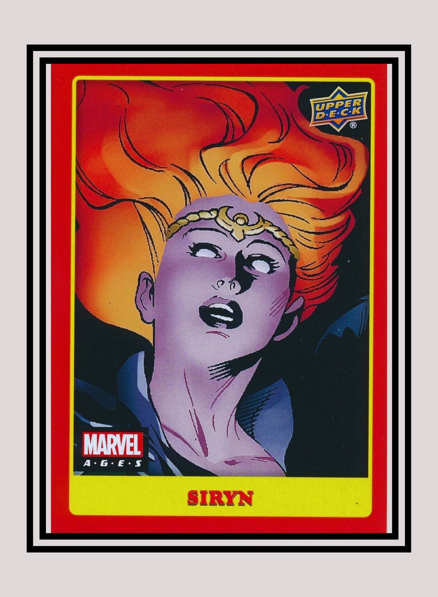 Marvel! 1x Siryn - Photo Variants (#137 - 2020 Upper Deck Marvel Ages)