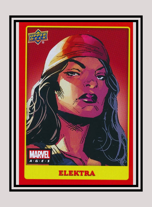 Marvel! 1x Elektra - Photo Variants (#139 - 2020 Upper Deck Marvel Ages)