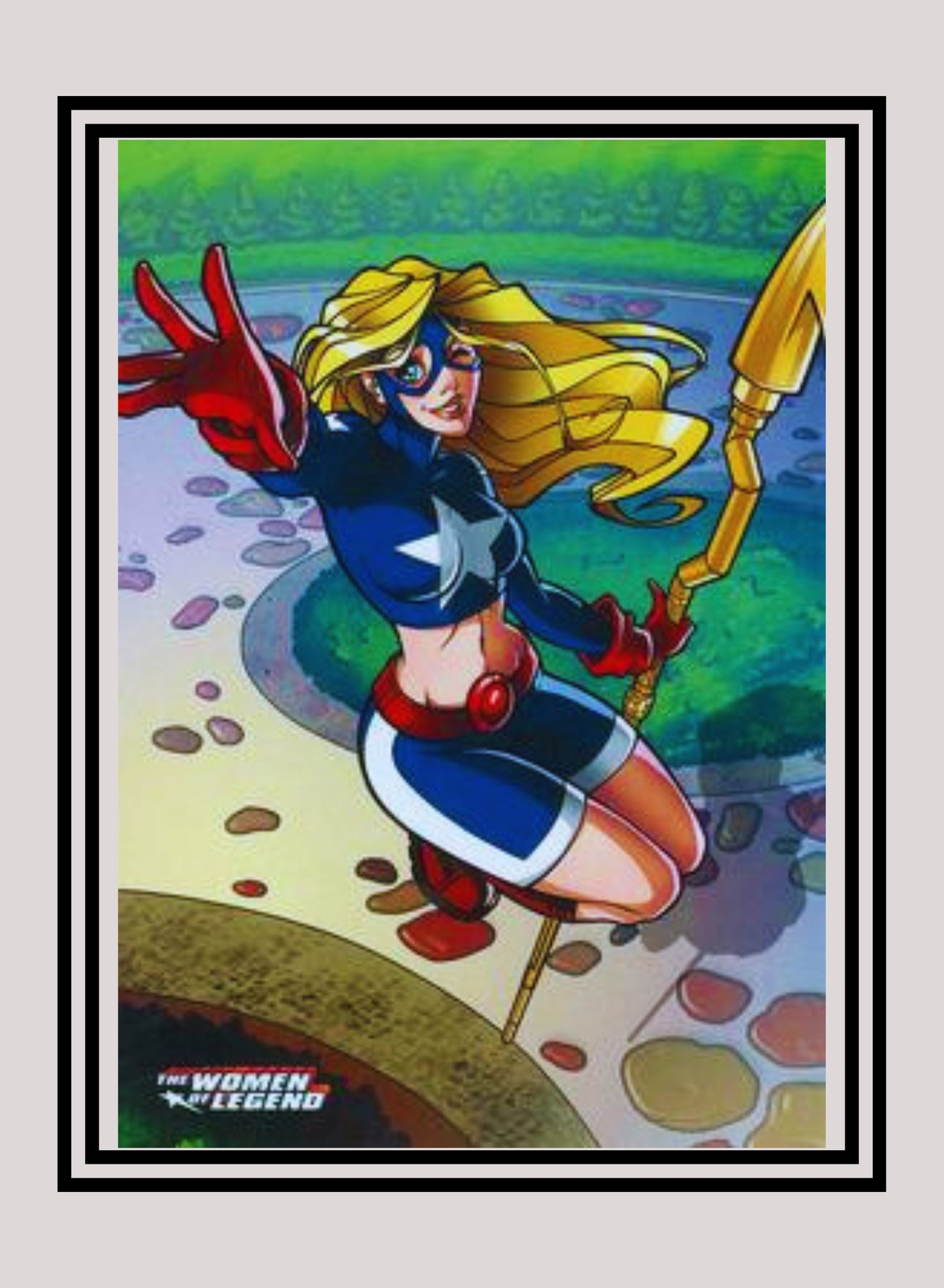 DC! 1x Stargirl - Base (#13 - 2013 Cryptozoic The Women of Legend)