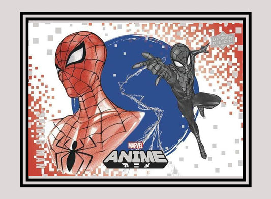 Marvel! 1x Spiderman - Base (#13 - 2020 Upper Deck Marvel Anime)