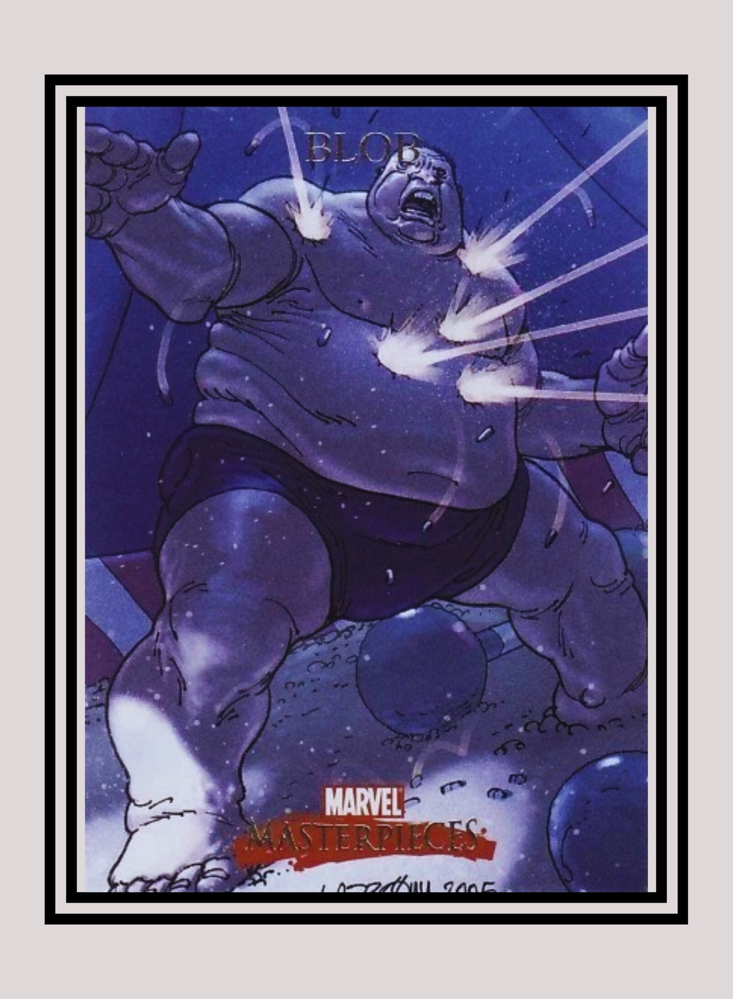 Marvel! 1x Blob - Base (#13 - 2007 Upper Deck Marvel Masterpieces)