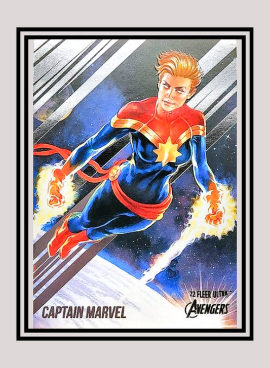 Marvel! 1x Captain Marvel - Base (#13 - 2022 Fleer Ultra Avengers)