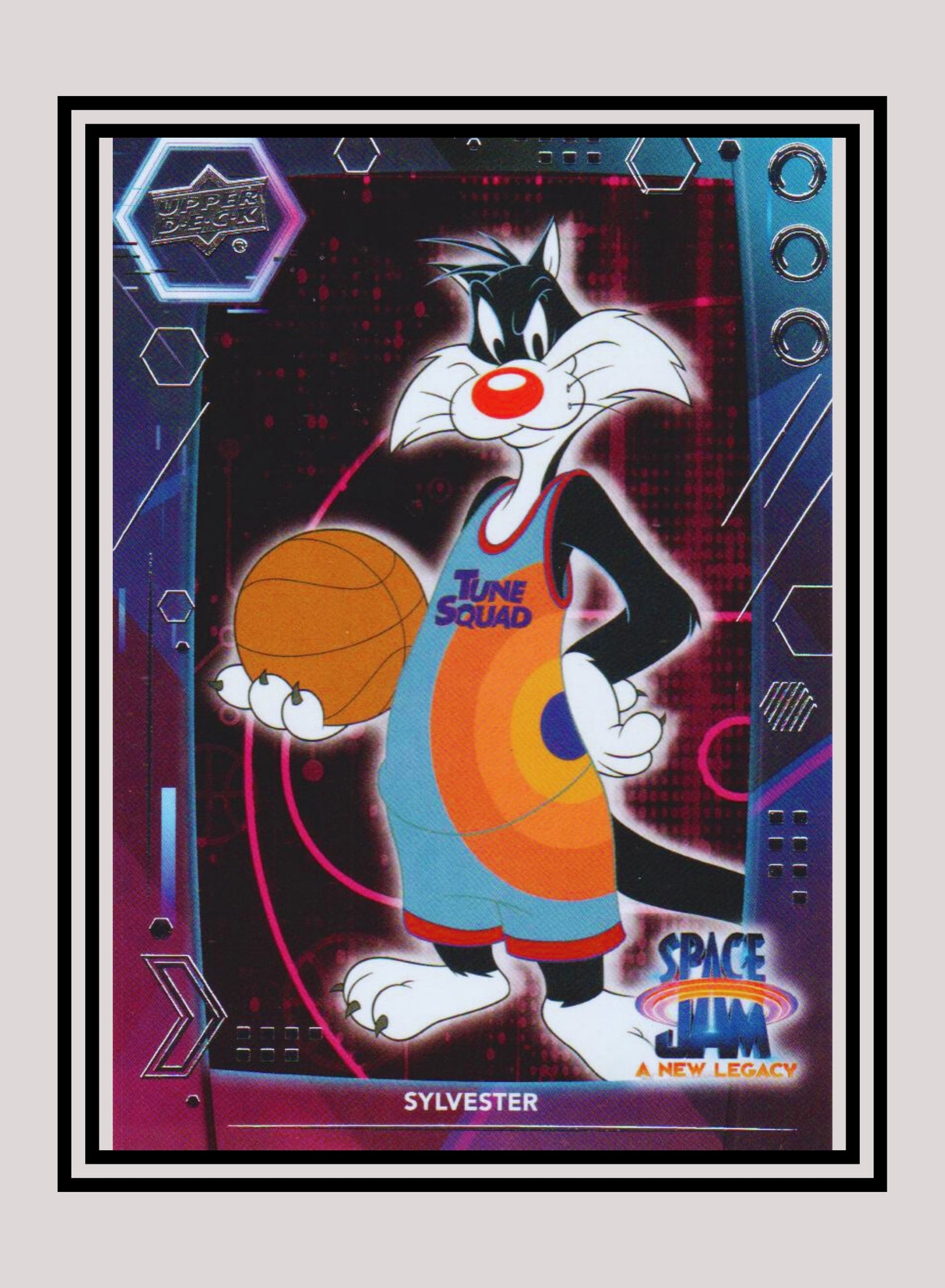 1x Sylvester - Base/Blue Parallel (#13 - 2021 Upper Deck Space Jam: A New Legacy)