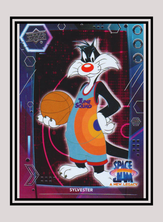 1x Sylvester - Base/Blue Parallel (#13 - 2021 Upper Deck Space Jam: A New Legacy)