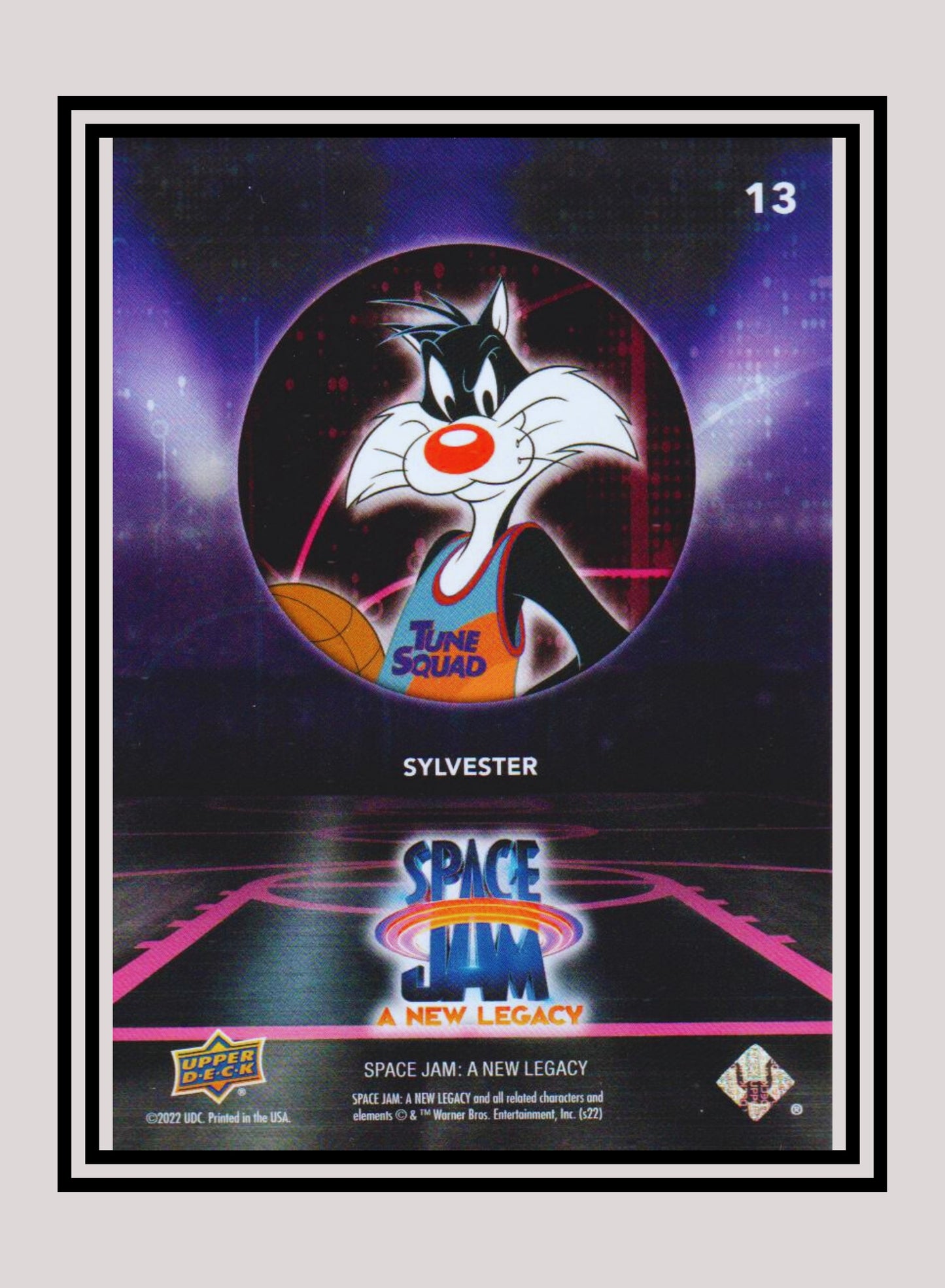 1x Sylvester - Base/Blue Parallel (#13 - 2021 Upper Deck Space Jam: A New Legacy)