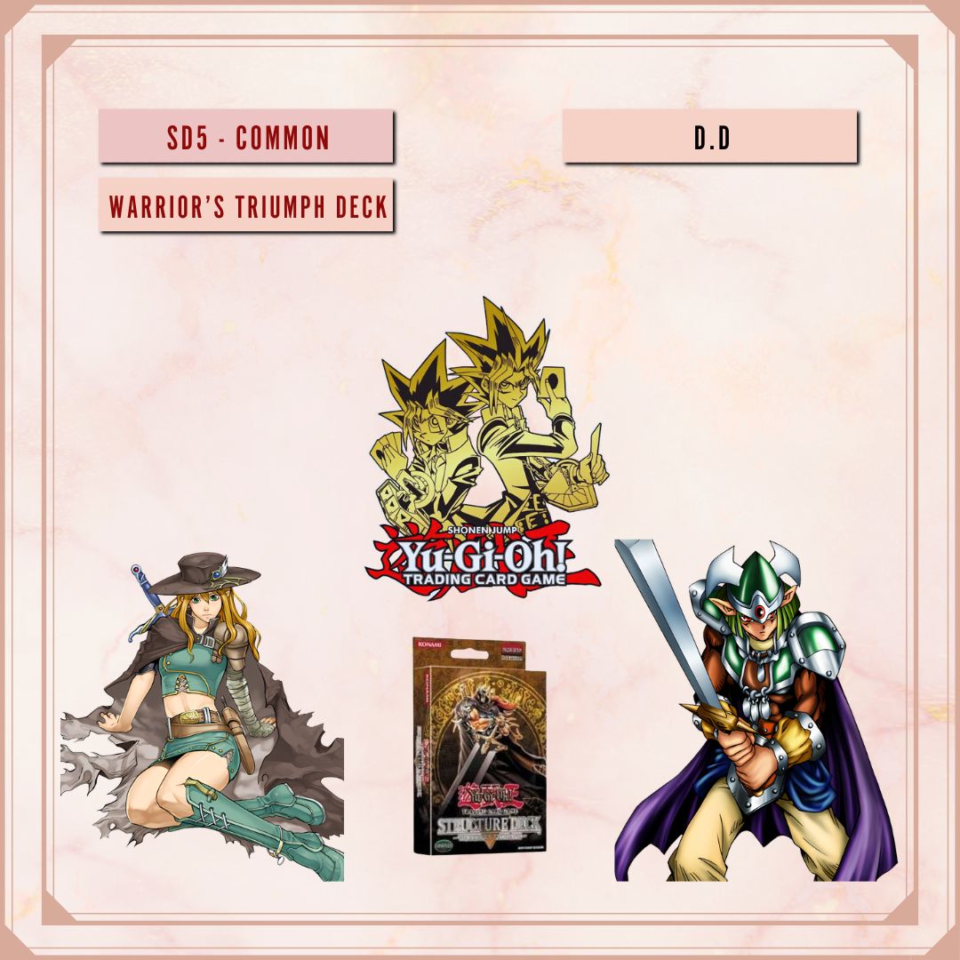Yugioh! Structure Deck: Warrior's Triumph Singles (SD5 - Common) 1st Edition