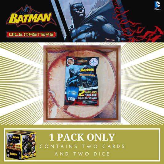 1x 2017 DC Comics Batman - Dice Masters Pack (SEALED)