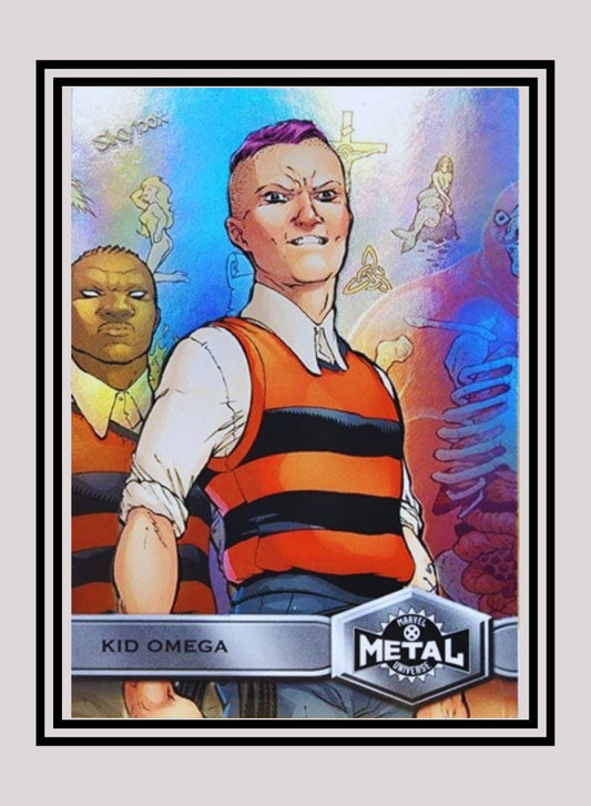 Marvel! 1x Kid Omega - Base High Series (#140 - 2021 Upper Deck X-Men Metal Universe)