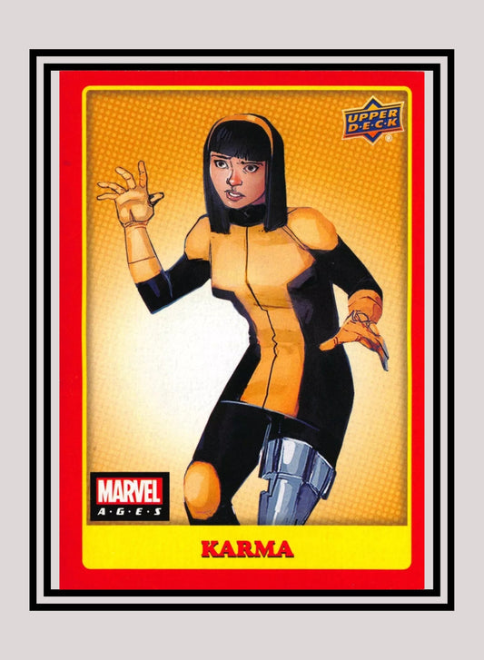 Marvel! 1x Karma - Base (#140 - 2020 Upper Deck Marvel Ages)