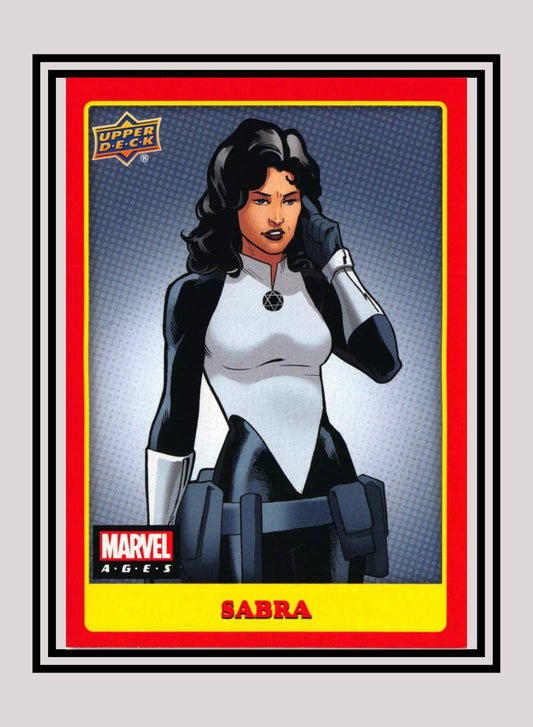 Marvel! 1x Sabra - Base (#141 - 2020 Upper Deck Marvel Ages)