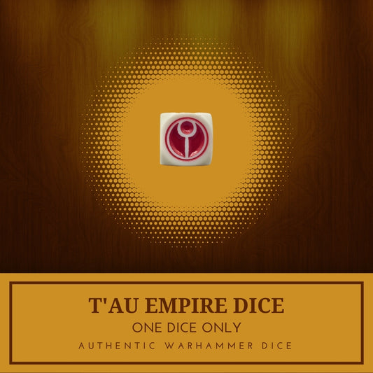 1x Tau Empire Dice - Warhammer 40K