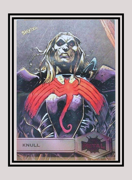 Marvel! 1x Knull - Base High Series (#142 - 2021 Upper Deck Spiderman Metal Universe)