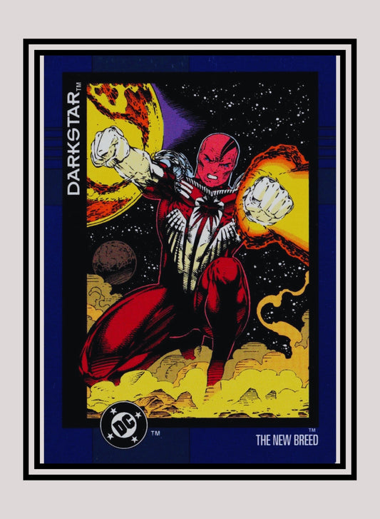 DC! 1x Darkstar - Base (#142 - 1993 Skybox DC Cosmic Teams)