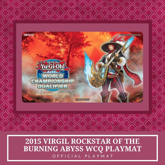 Yugioh! 1x 2015 Virgil World Championship Qualifier (Official Playmat)