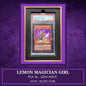 Yugioh! 1x Lemon Magician Girl PSA 10 (MVP1 - Secret Rare)