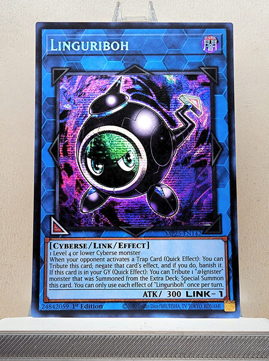 Yugioh! 1x Linguriboh (MP25 - Prismatic Secret Rare) 1st Edition