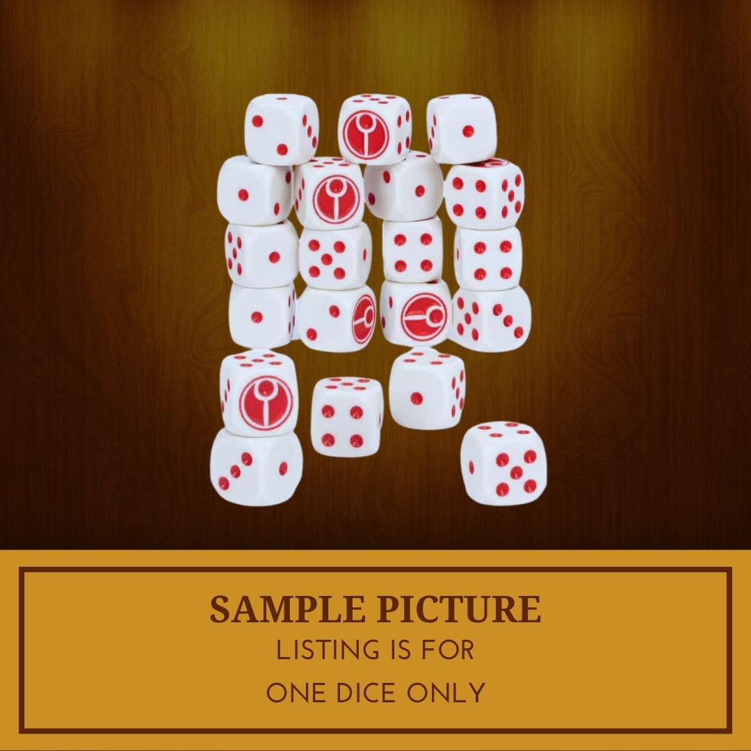 1x Tau Empire Dice - Warhammer 40K