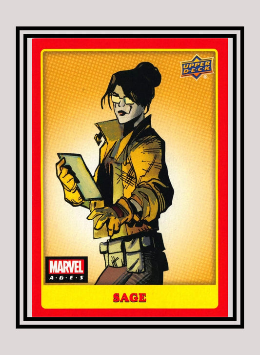 Marvel! 1x Sage - Base (#143 - 2020 Upper Deck Marvel Ages)