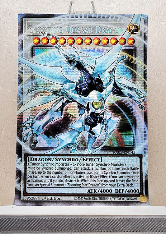 Yugioh! 1x Shooting Quasar Dragon Extended Art (RA05 - Starlight Rare) 1st Edition