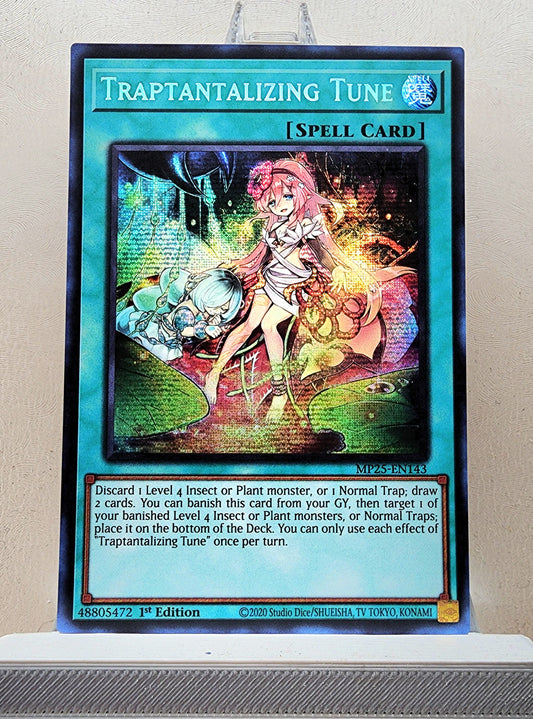 Yugioh! 1x Traptantalizing Tune (MP25 - Prismatic Secret Rare) 1st Edition