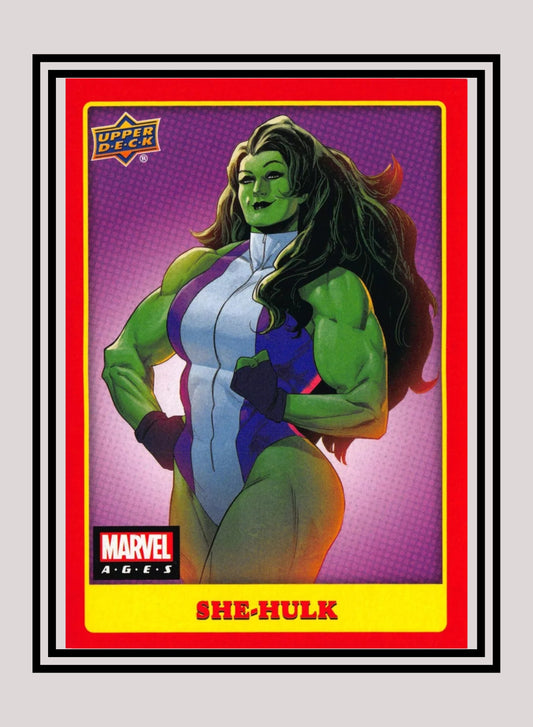 Marvel! 1x She-Hulk - Base (#144 - 2020 Upper Deck Marvel Ages)
