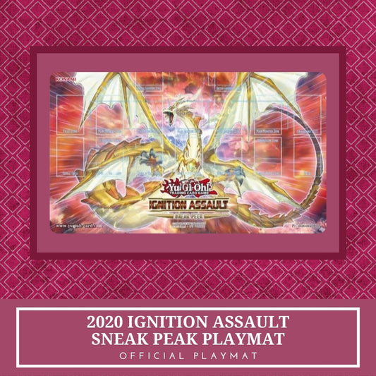 Yugioh! 1x 2020 Ignition Assault Sneak Peek (Official Playmat)