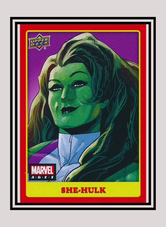 Marvel! 1x She-Hulk - Photo Variants (#144 - 2020 Upper Deck Marvel Ages)